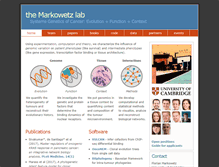 Tablet Screenshot of markowetzlab.org